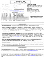 Bulletin 9 19 2021 (25th OT)