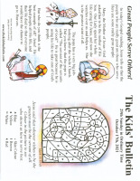 Children's bulletin October 17, 2021