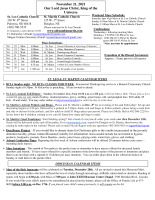 Bulletin 11 21 2021 (King of the Universe)