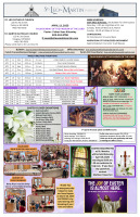 APRIL 13, 2025 PALM SUNDAY OF THE PASSION OF THE LORD