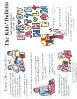 Children's Bulletin May 9, 2021