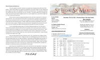 Bulletin 12 24 2021 (Christmas and Holy Family